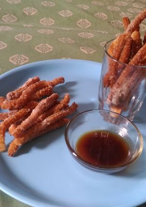 A picture of Churros.