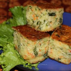 A picture of Savory Thick Pancakes.