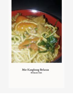 Foto resep Mie Kangkung Belacan