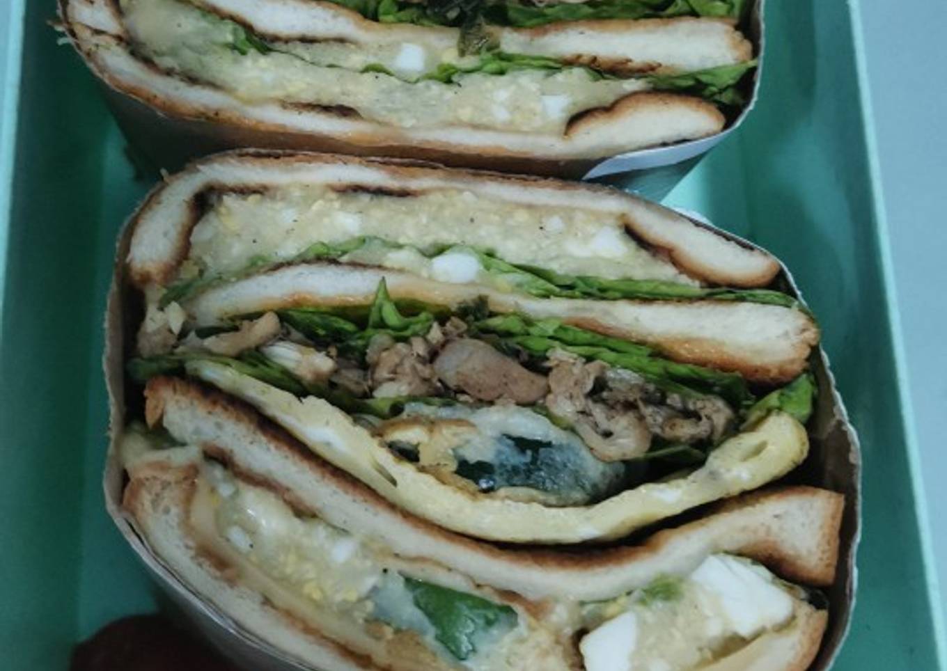 Cara Gampang Menyiapkan Sandwich berlapis lapis, Bisa Manjain Lidah