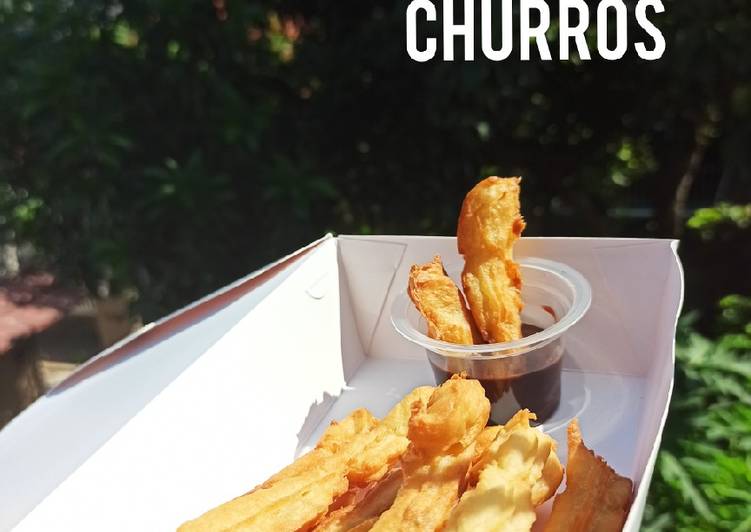 Cara Menghidangkan Churros Kekinian