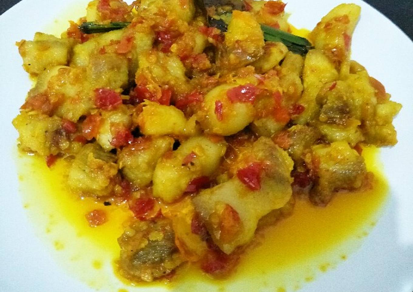 Daging Pork Rica Rica Pedas