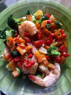 Foto resep Tumis brokoli udang