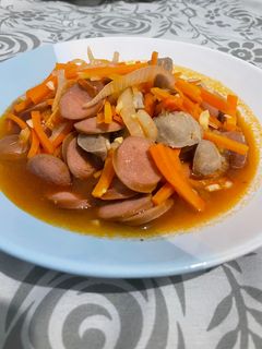 Foto resep Bakso Sosis Asam Manis