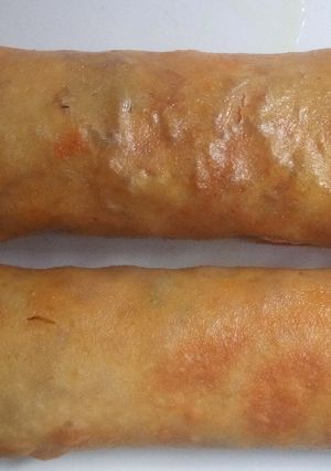 A picture of Spring rolls.
