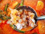 Asam pedas telur ikan mayong/duri