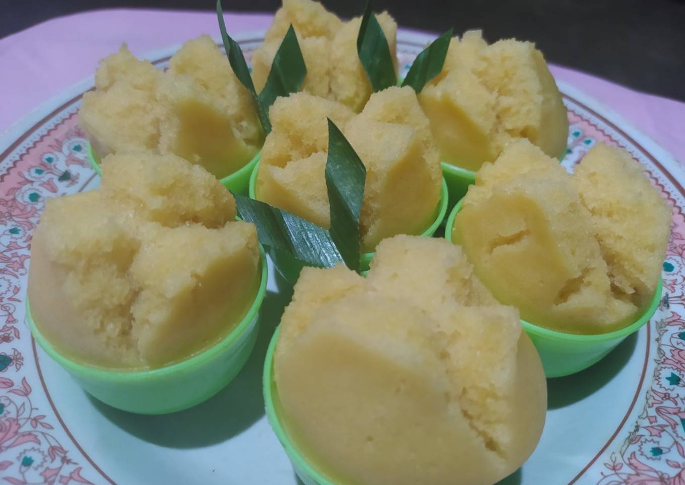 Kue mangkuk tanpa tape