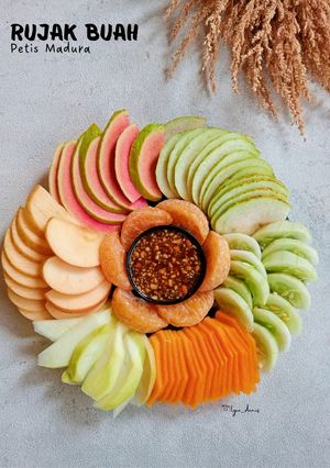 Foto resep Rujak Buah Petis Madura