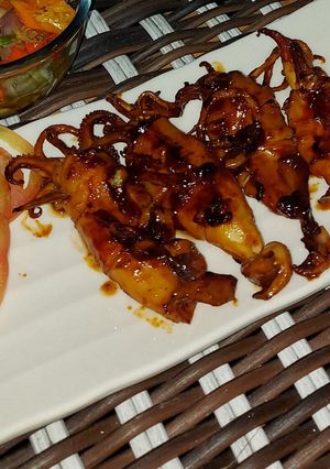 Foto resep Cumi bakar tiram