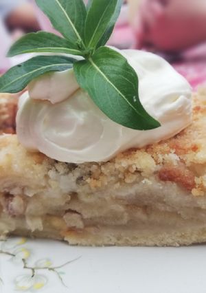 Una foto de Tarta crumble de manzana 🍏