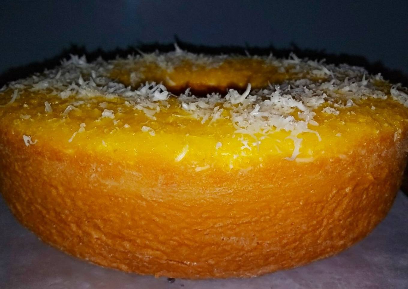 Kue bolu panggang Teplon sederhana