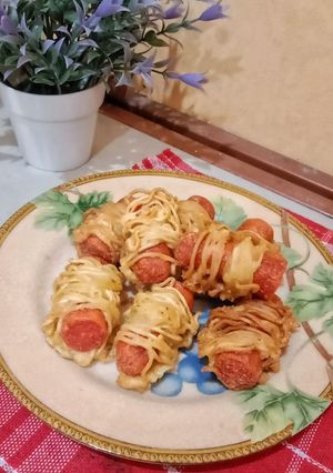 Foto resep Sosis Gulung Mie