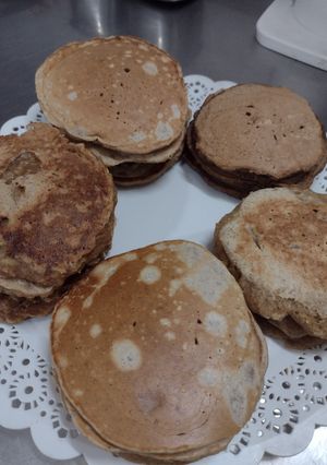 Una foto de Pancakes de distintos sabores