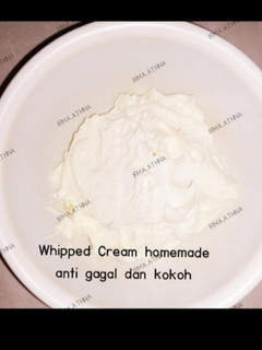 Foto resep Whipped Cream homemade anti gagal dan kokoh