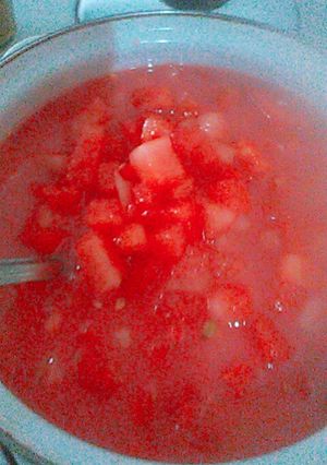 Foto resep Sop buah semangka susu #BikinRamadhanBerkesan 6