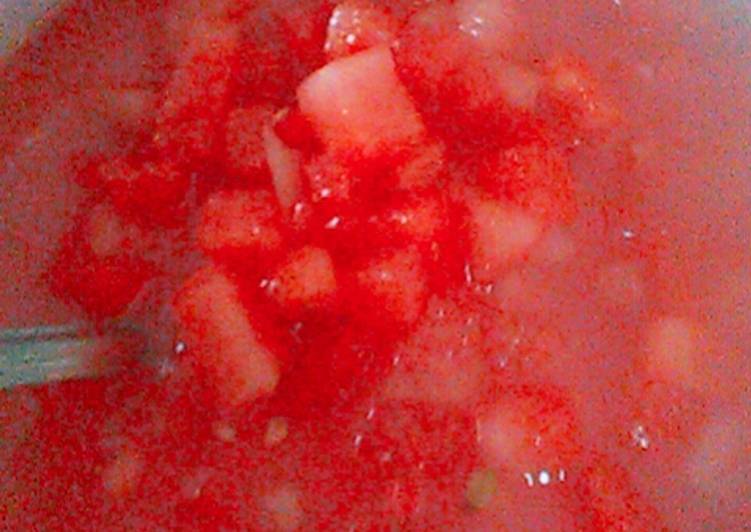 Cara Gampang Menyiapkan Sop buah semangka susu #BikinRamadhanBerkesan 6 Anti Gagal