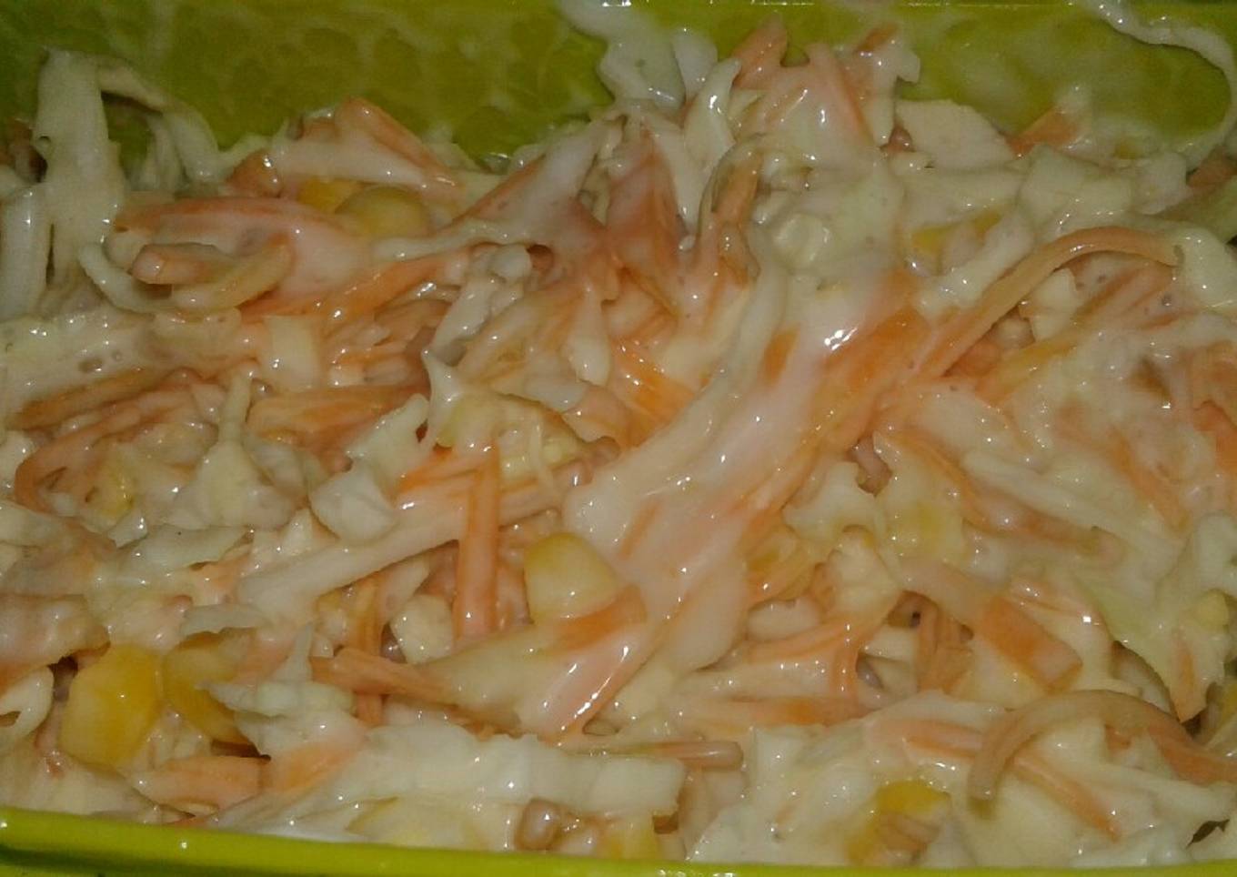 KFC-style vegetable salad (Lalata)