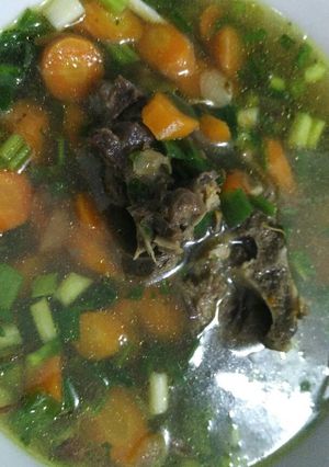 Foto resep Sup tulang sapi minimalis