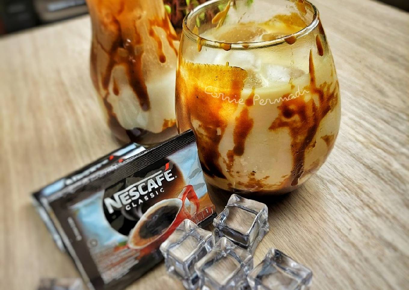 Butterscotch Palm Sugar Coffee (kopi gula aren mentega)