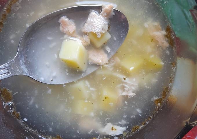 Грибной суп с сырками