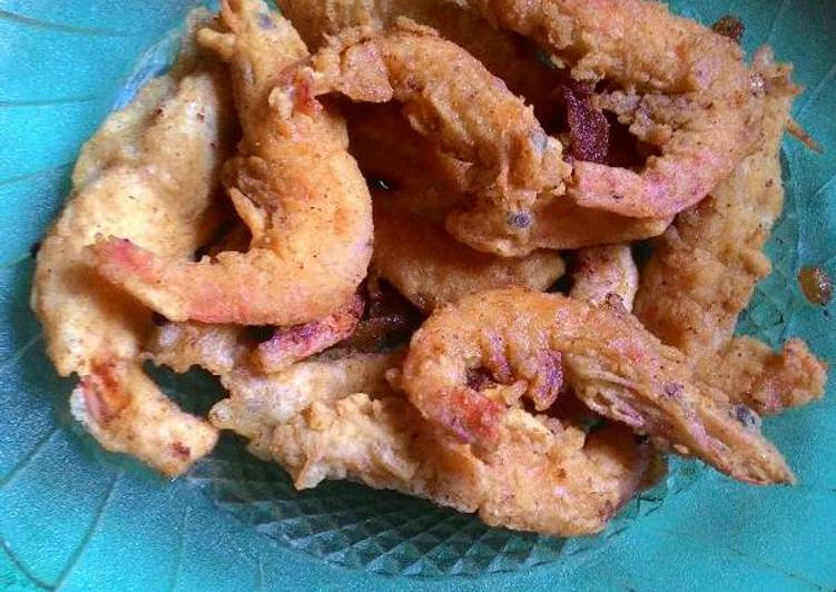 Udang Goreng Tepung Simple