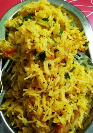 A picture of Vermicelli upma.