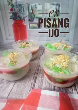Foto resep Pisang ijo, enak, dan mudah buatnya!