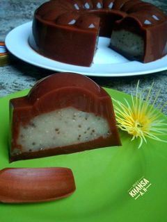 Foto resep Puding Oatmeal Coklat