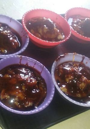 Una foto de Postre de crema de leche