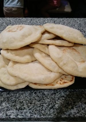 Una foto de Pan árabe