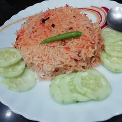 A picture of Onion Tomato pulao.