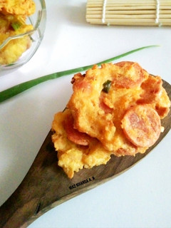 Foto resep Perkedel Pehu Sosis (tempe tahu)