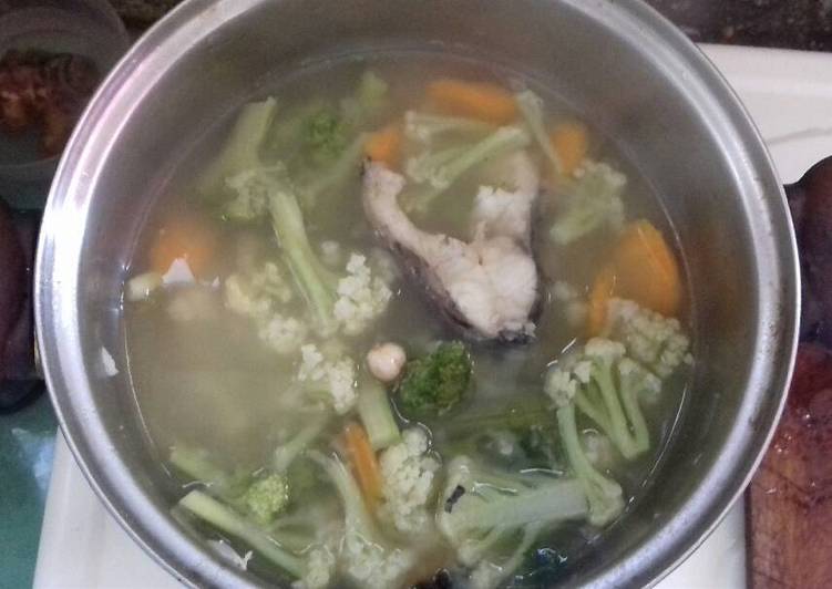 Sop Sayur Gabus Praktis