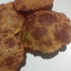 A picture of Pumpkin sweet Puri!.