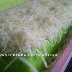 รูปของ Brownis pandan keju