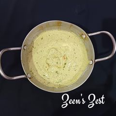 A picture of Paneer Makhmali.