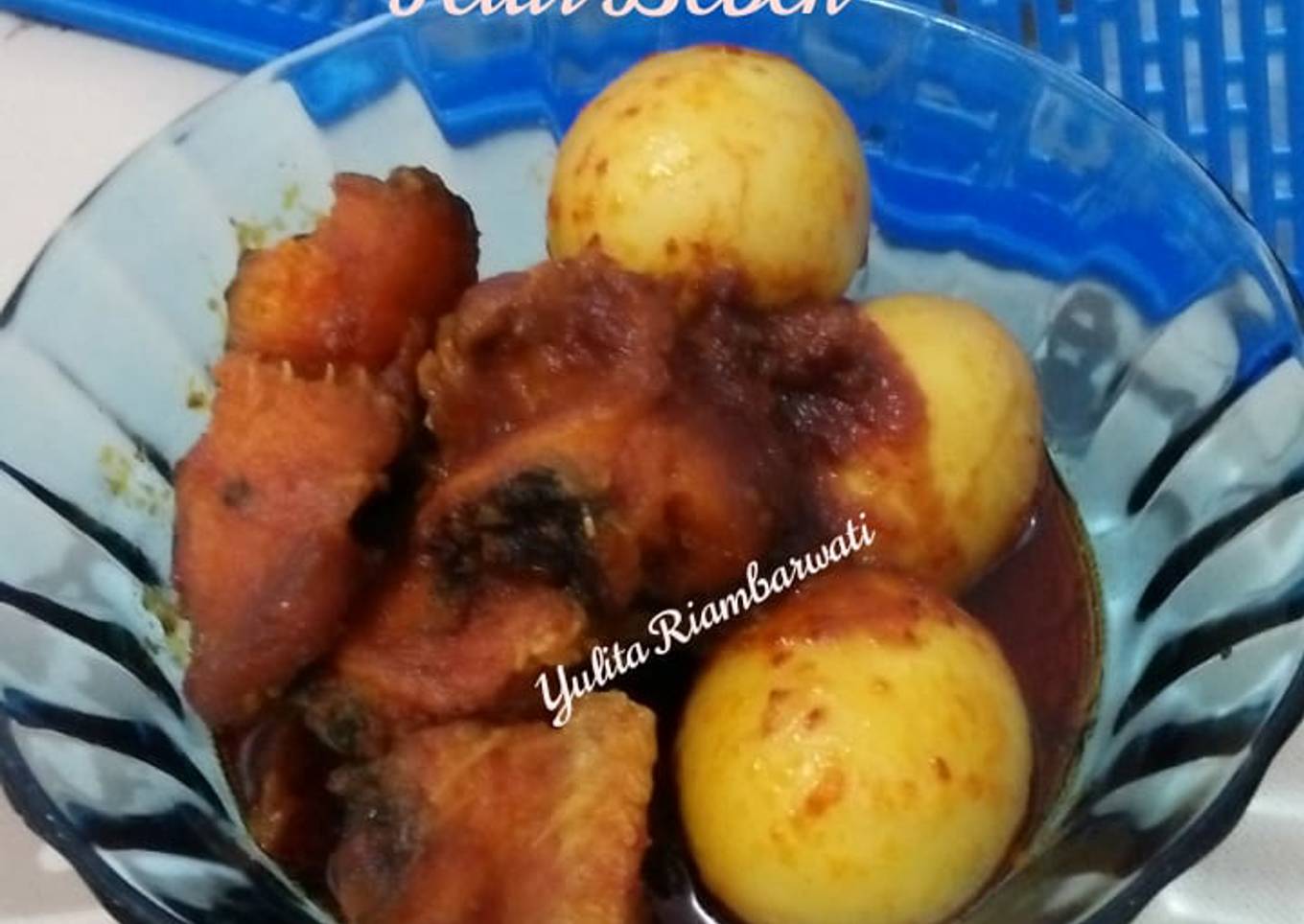 59 Masak Habang Iwak Haruan (Ikan Gabus) Telur Bebek
