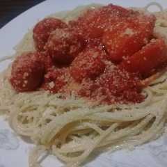 Foto principal de Albóndigas de pollo echas con milanesa