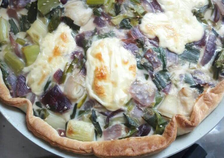 tarta de cebolla puerro y verdeo tarta de cebolla puerro y verdeo