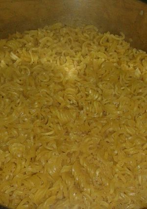 صورة لوصفة اندومي قصيرة