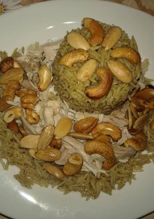 صورة لوصفة رز بالكاري