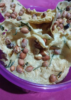 Foto resep Peyek kacang daun jeruk
