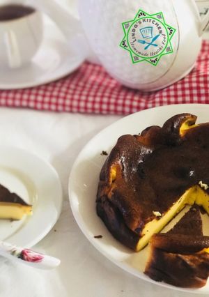 Hình của món Basque Burnt Cheese Cake.