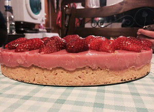 Una foto de Tarta de Frutillas