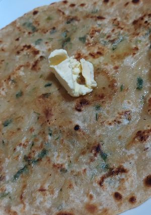 A picture of Moli ka Paratha.