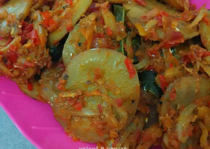 Resep Sambal Jengkol Teri Oleh Aprilia Widi   Cookpad