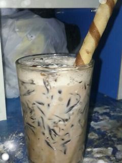 Foto resep Es dancow capucino (capucino cincau kw)