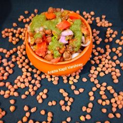 A picture of Kala Chana (Chaat).