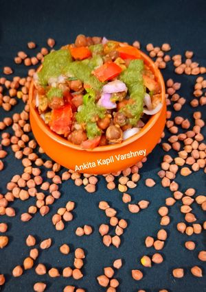 A picture of Kala Chana (Chaat).