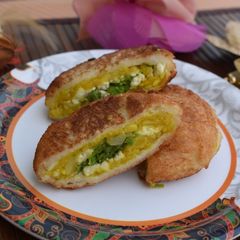 Bread Patties With Tripe Stuffing A picture of Bread Patties With Tripe Stuffing.